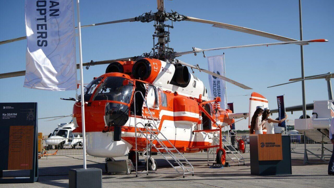 "Ростех": Ка-32А11М с новыми двигателями и электроникой совершил первый полет "Ростех": Ка-32А11М с новыми двигателями и электроникой совершил первый полет